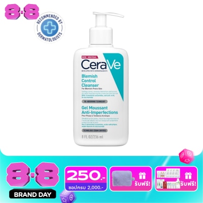 Cerave - Cerave Blemish Control Cleanser 236 ml. Gel to Foam Cleanser for Blemish-Prone Skin image