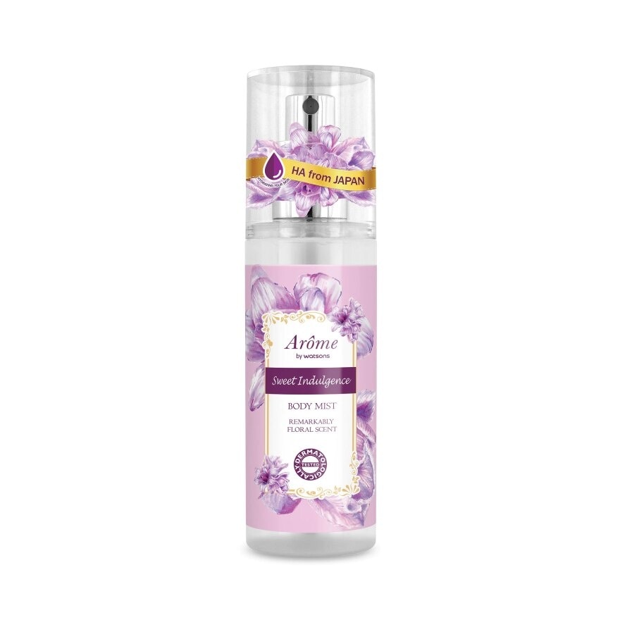 Arome by Watsons Sweet Indulgence Body Mist Remarkably Floral Scent 100ml.