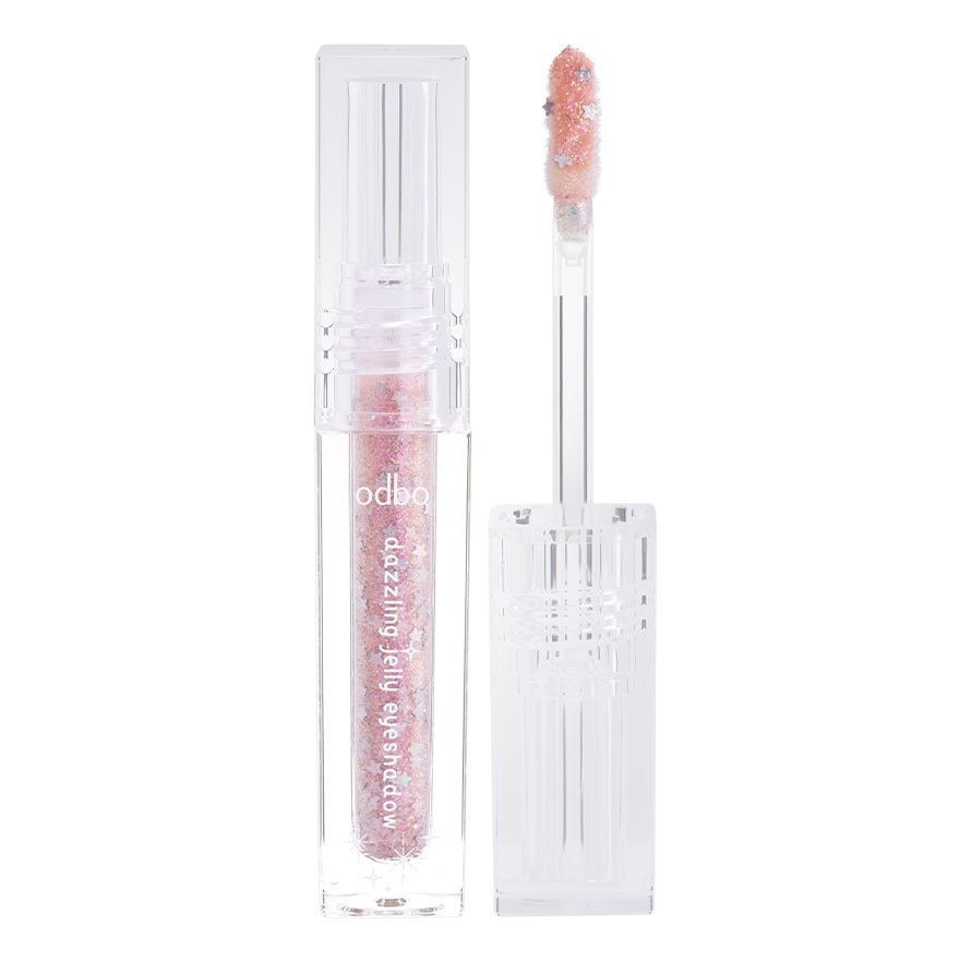 Odbo Dazzling Jelly Eyeshadow 3g. 01 Pink Star