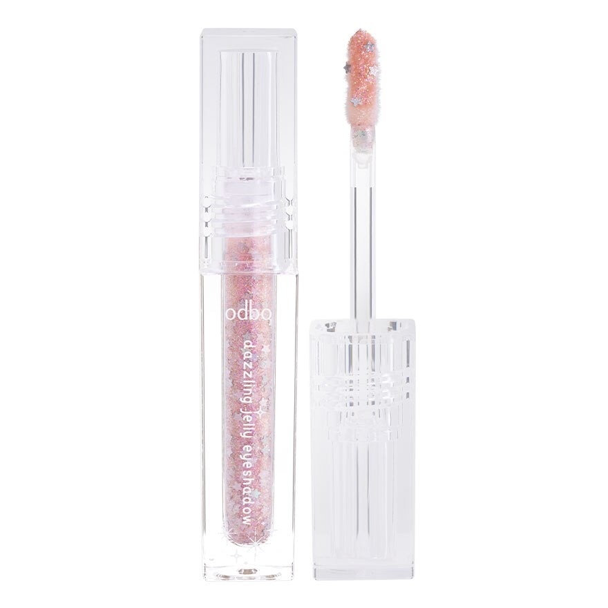 Odbo Dazzling Jelly Eyeshadow 3g. 01 Pink Star