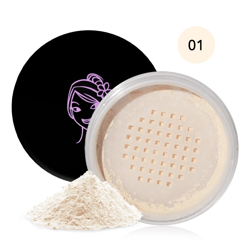 Sivanna Loose Powder Shine Control Sheer Long Wear 20g. 01 Light Beige