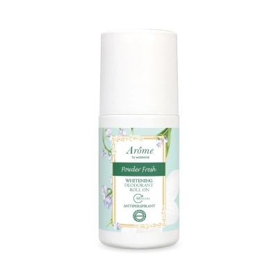 Arome by Watsons Arome by Watsons Powder Fresh Whitening Deodorant Roll On Antiperspirant 50ml.