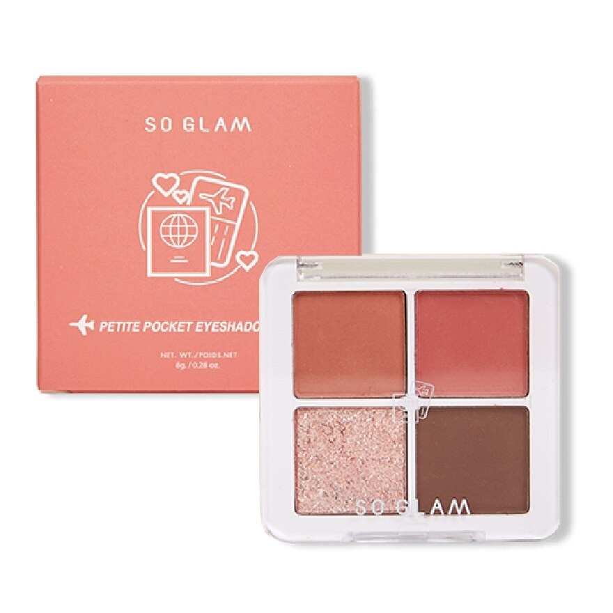 So Glam #So Glam Petite Pocket Eyeshadow 02