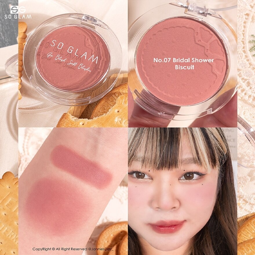 โซ แกลม โก บลัช ซอฟท์ บลัชเชอร์ 6ก. 07 บริดัล ชาวเวอร์ บิสกิท