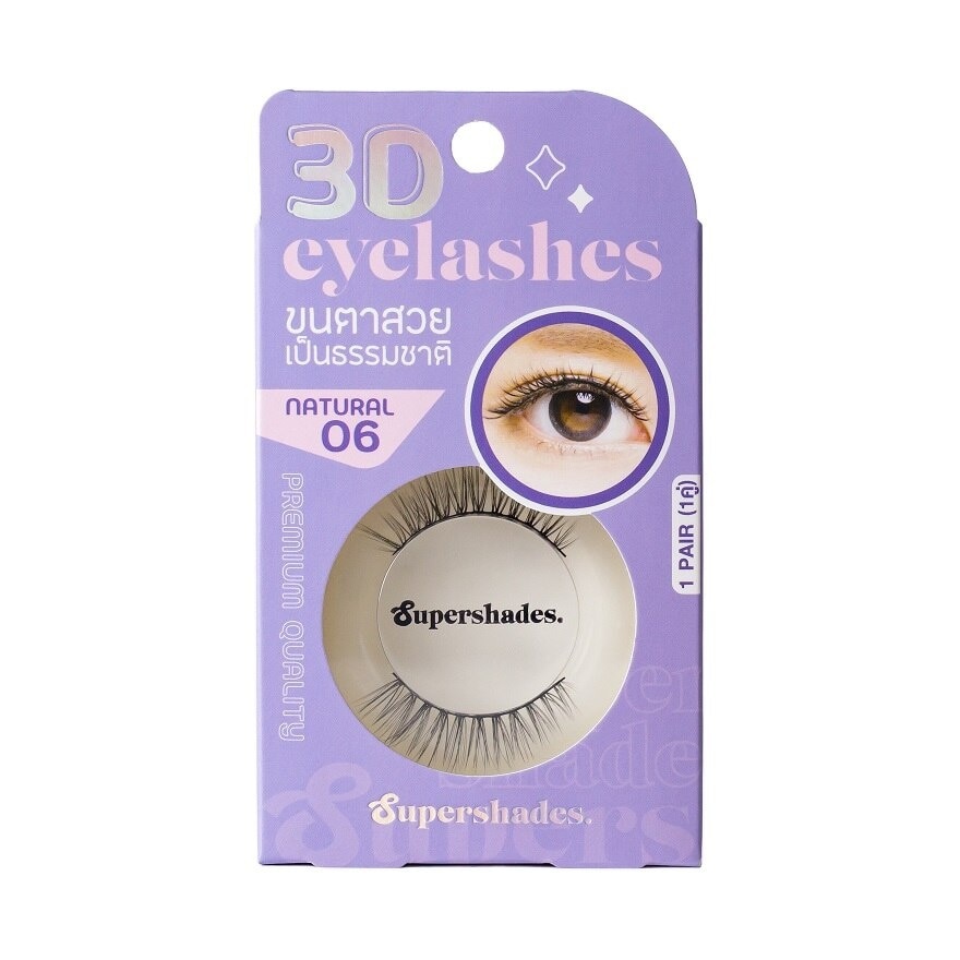 Supershades Supershades Natural Eyelashes 1pair 06