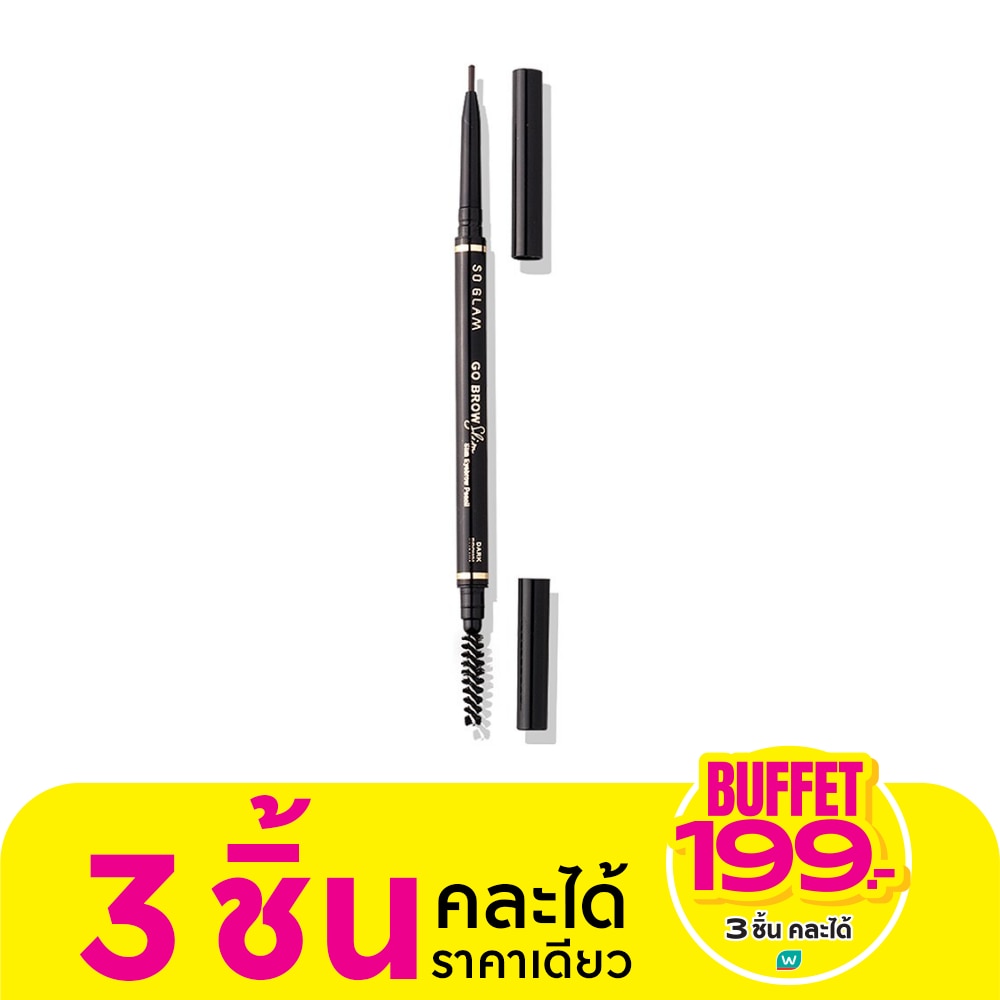 So Glam #So Glam Go Brow Slim Eyebrow 01