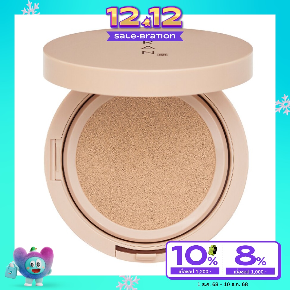 Ran รัน ไบร์ท ทัช คุชชั่น บาย ป้อม วินิจ 15ก. 01 ไลท์