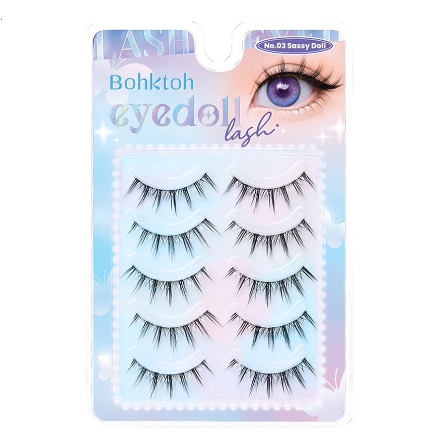 Bohktoh Bohktoh Eyedoll Lash 5pairs 03 Sassy Doll