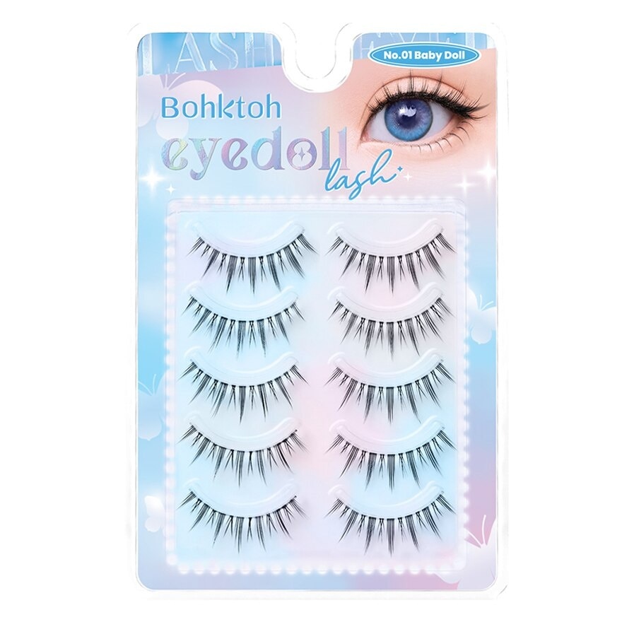 Bohktoh Eyedoll Lash 5pairs 02 Angel Doll