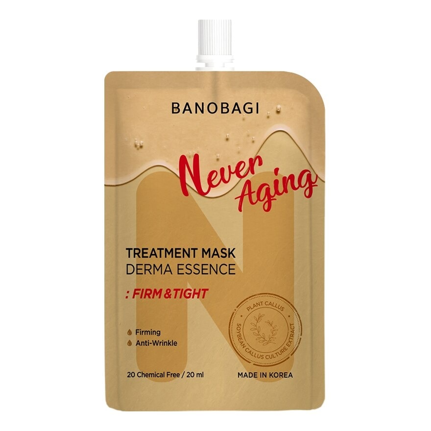 Banobagi Treatment Mask Derma Essence Never Aging 20 Ml. มาสก์น้ำตบ ผิวกระชับ