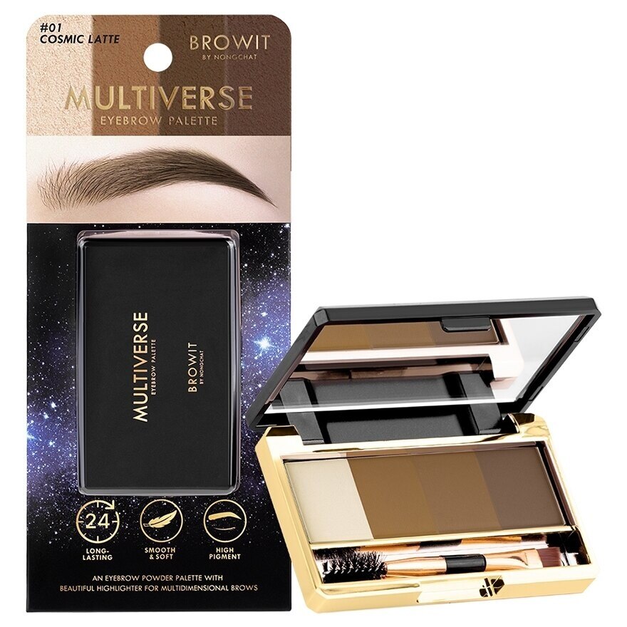 Browit Multiverse Eyebrow Palette 4g. 01 Cosmic Latte