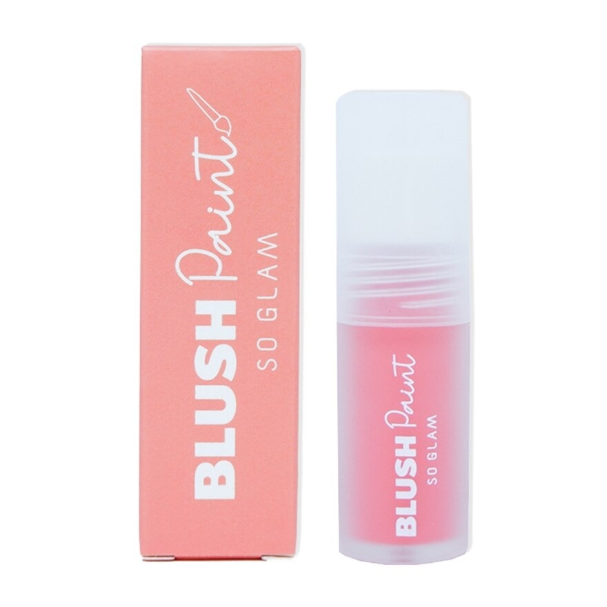 So Glam Blush Paint Liquid Blusher 3g. 101 Soft Tangerine