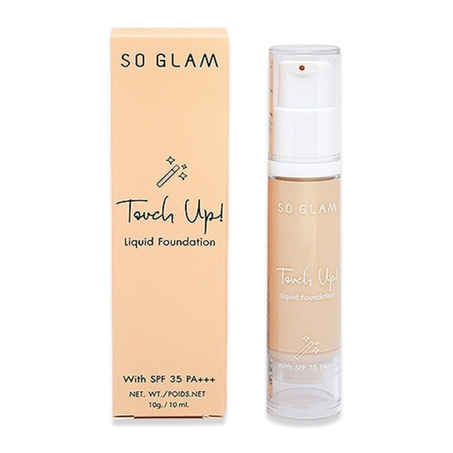 So Glam Touch Up Liquid Foundation 10g. 01 Light Ivory