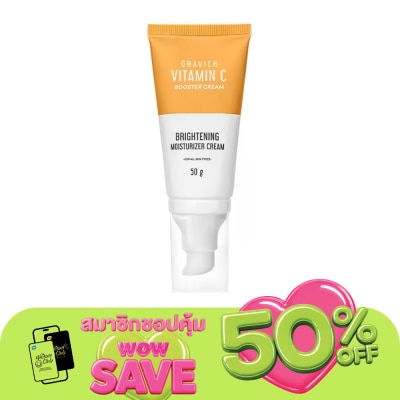 Gravich - Gravich Triple Vitamin C Booster Cream 50 g. Brightening Moisture Cream