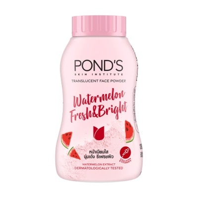 Pond's Pond'S Translucent Face Powde Watermelon Fresh  Bright 45 G. แป้งฝุ่นโปร่งแสง