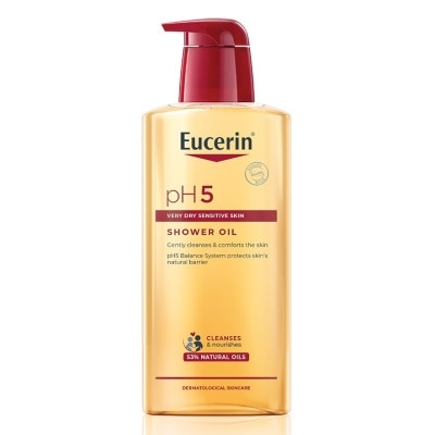 Eucerin Eucerin pH5 Very Dry Sensitive skin Shower Oil  400 ml. Suitable for very dry skin