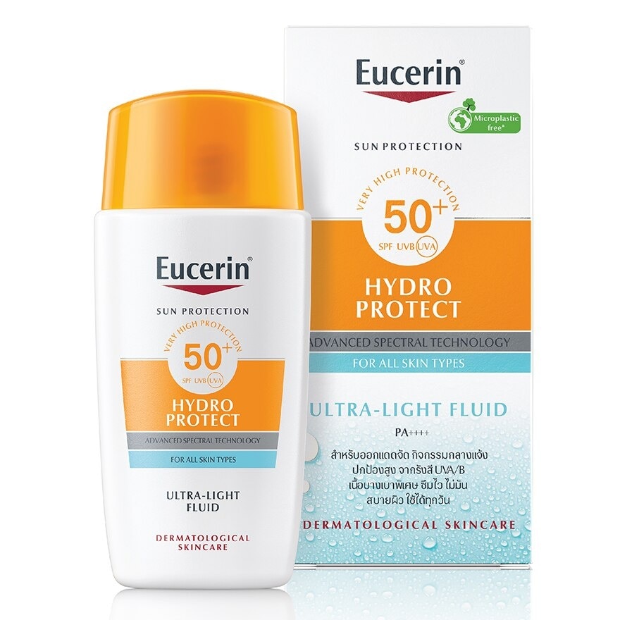 Eucerin Sun Hydro Protect Ultra Light Fluid SPF50+ 50 ml. Sun Protect for All skin ty