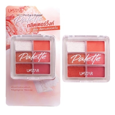 UStar Ustar Neo Pro Eye  Blusher Palette 9g.