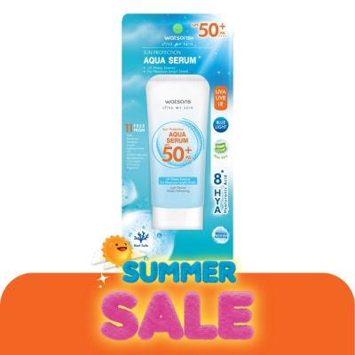 WATSONS - วัตสัน ซัน โพรเทคชั่น อะควา เซรั่ม เอสพีเอฟ 50+ พีเอ++++