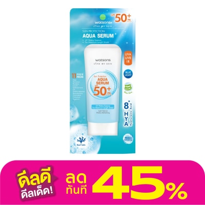 Watsons Watsons Sun Protection Aqua Serum SPF50+ PA++++