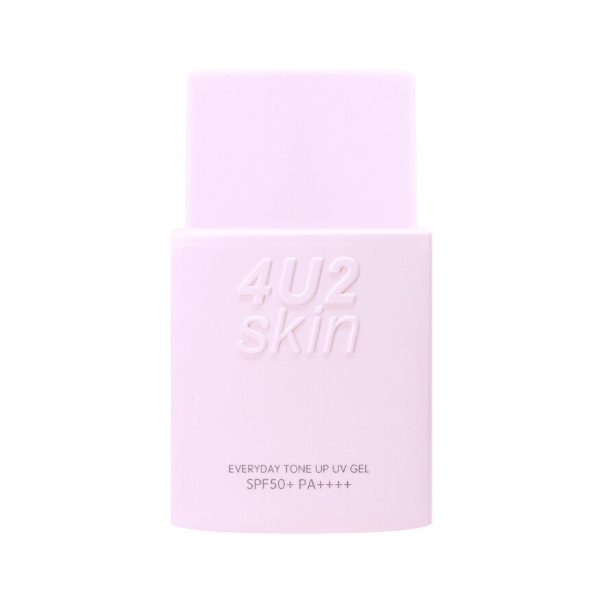 4U2 Skin Everyday Tone Up Uv Gel SPF50+ PA++++ 30g. 04 Bright Purple