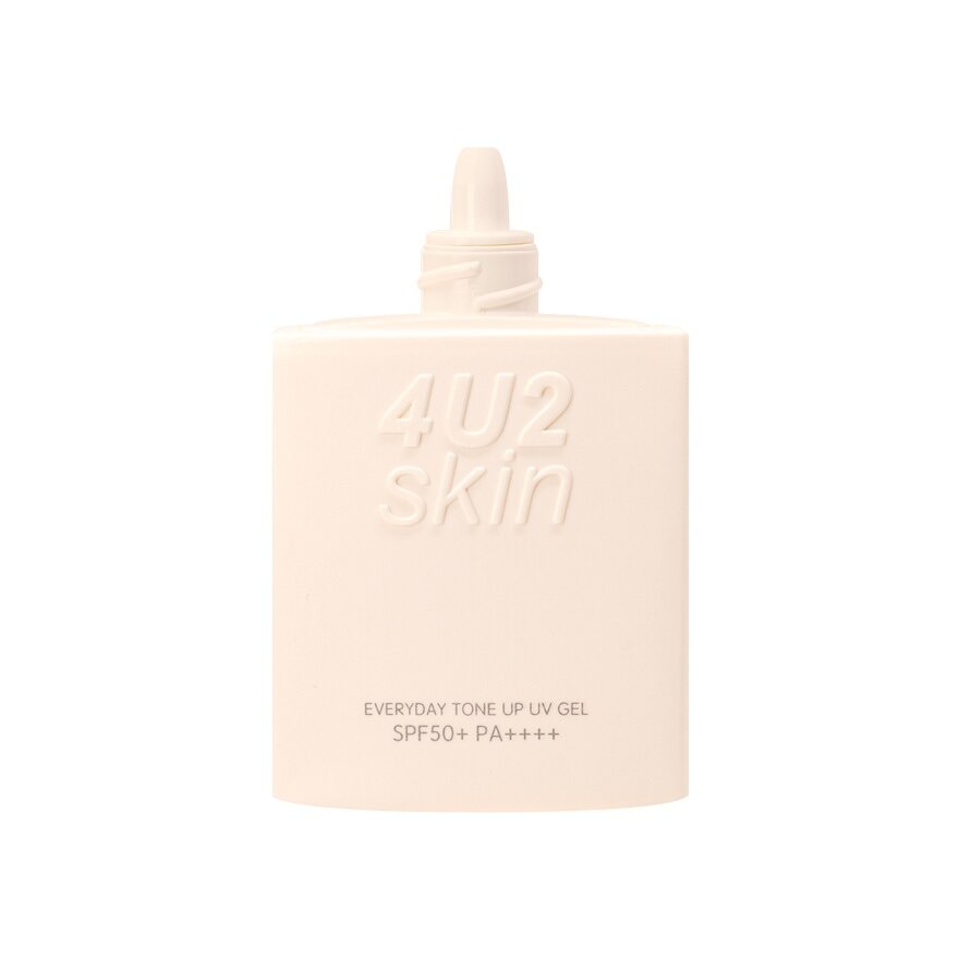 4U2 Skin Everyday Tone Up Uv Gel SPF50+ PA++++ 30g. 02 Sheer Yellow