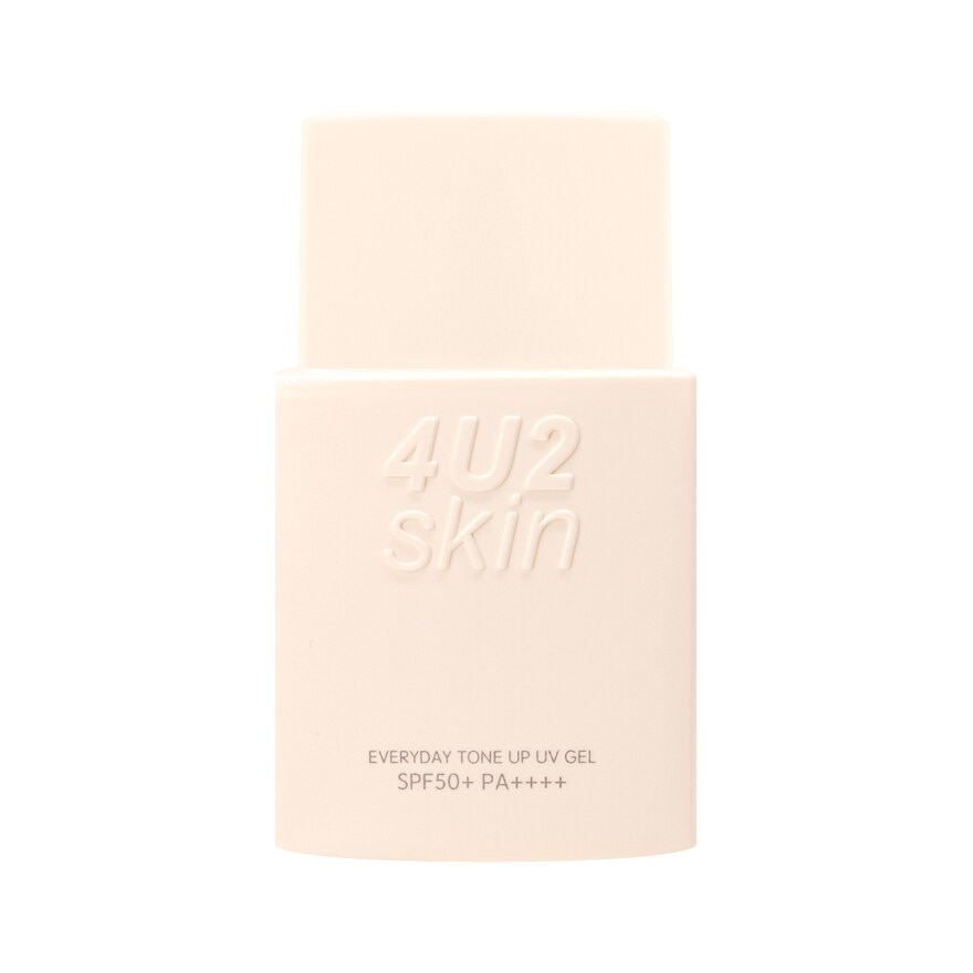 4U2 Skin Everyday Tone Up Uv Gel SPF50+ PA++++ 30g. 02 Sheer Yellow