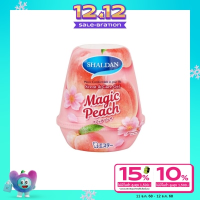 Shaldan ชาล์เดิร์น เซ้นท์ แอนด์ แคร์ เจล 180ก. เมจิค พีช