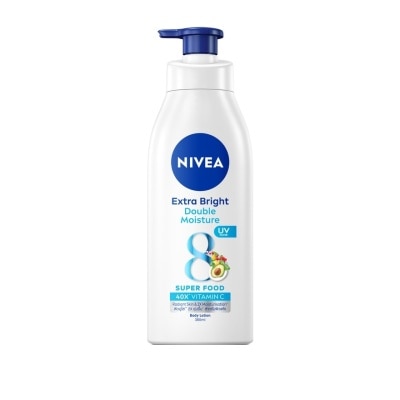 Nivea นีเวีย เอ็กซ์ตร้า ไบรท์ ดับเบิ้ล มอยส์เจอร์ บอดี้ โลชั่น 380 มล. โลชั่น บำรุงผิว