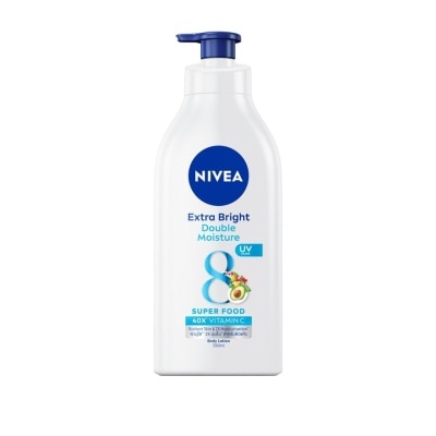 Nivea นีเวีย เอ็กซ์ตร้า ไบรท์ ดับเบิ้ล มอยส์เจอร์ บอดี้ โลชั่น 550 มล. โลชั่น บำรุงผิว