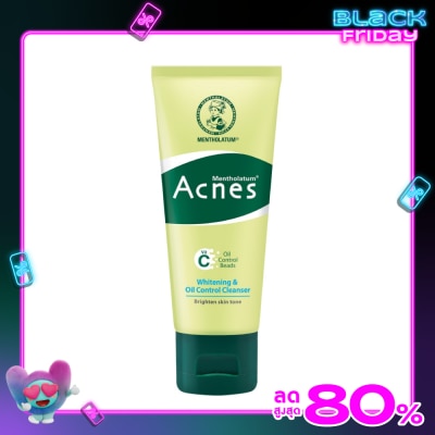 Acnes เมนโทลาทั่ม แอคเน่ส์ ไวท์เทนนิ่ง แอนด์ ออยล์ คอนโทรล คลีนเซอร์ 50 กรัม
