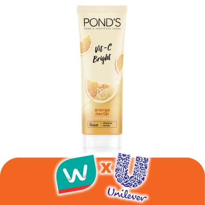 Pond's - พอนด์ส วิตซี ไบรท์ ออเรนจ์ เนคทาร์ เจลลี่ คลีนเซอร์ 100 กรัม เจลลี่ ล้างหน้า