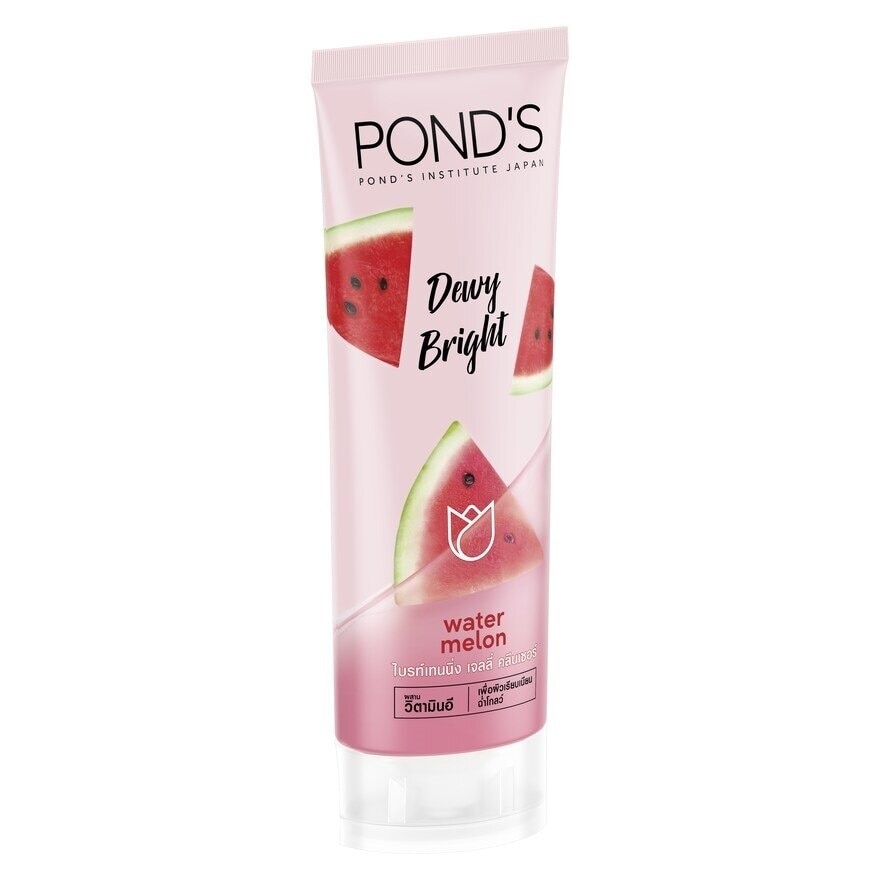 Pond's Dewy Bright Watermelon Jelly Cleanser 100 G. เจลลี่ ล้างหน้า