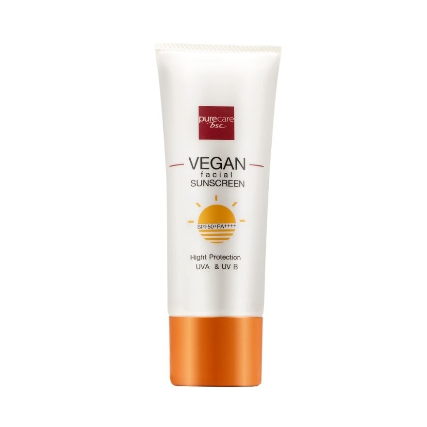 Pure Care Bsc Pure Vegan Facial Sunscreen SPF50+ PA++++ 25g.