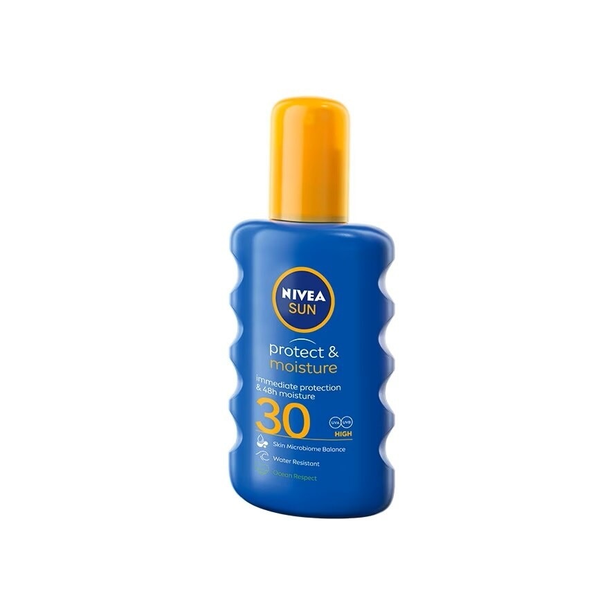 Nivea Sun Protect  Moisture Spray SPF 30 200 Ml. สเปรย์ กันแดด ป้องกันแสงแดด