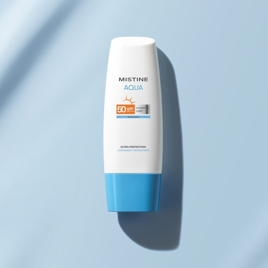 มิสทิน อะควา เบส อัลตร้า โพรเทคชั่น ไฮเดรทติ้ง เฟซบอดี้ ซันสกรีน SPF50 PA++++ 70มล.