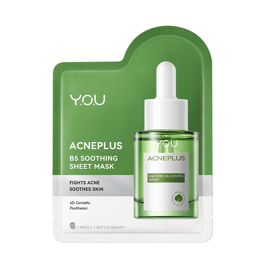 You Y.O.U Acne Plus B5 Soothing Sheet Mask 1 Sheet