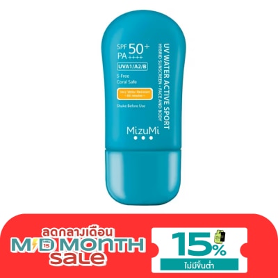 Mizumi MizuMi UV Water Active Sport Face and Body Sunscreen SPF50+ PA++++ 40 g. image