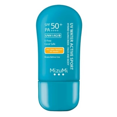 Mizumi มิซึมิ ยูวี วอเตอร์ แอคทีฟ สปอร์ต เซรั่มกันแดดผิวหน้าและผิวกาย SPF50+ PA++++ 40 กรัม