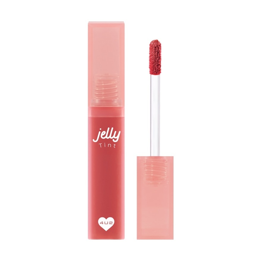 4u2 Jellytint ฟอร์ยูทู เจลลี่ ลิป ทินท์ 15 ก. ลิป 4u2 เนื้อเจลลี่ สีสวยสด ติดทน