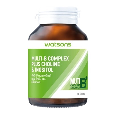 Watsons Watsons Multi-B Complex Plus Choline  lnositol  (Dietary Supplement Product) 60Tablet