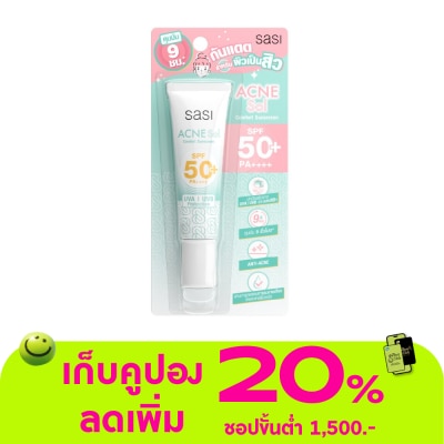 Sasi - Sasi Acne Sol Comfort Sunscreen SPF50 PA++++ 15ml.