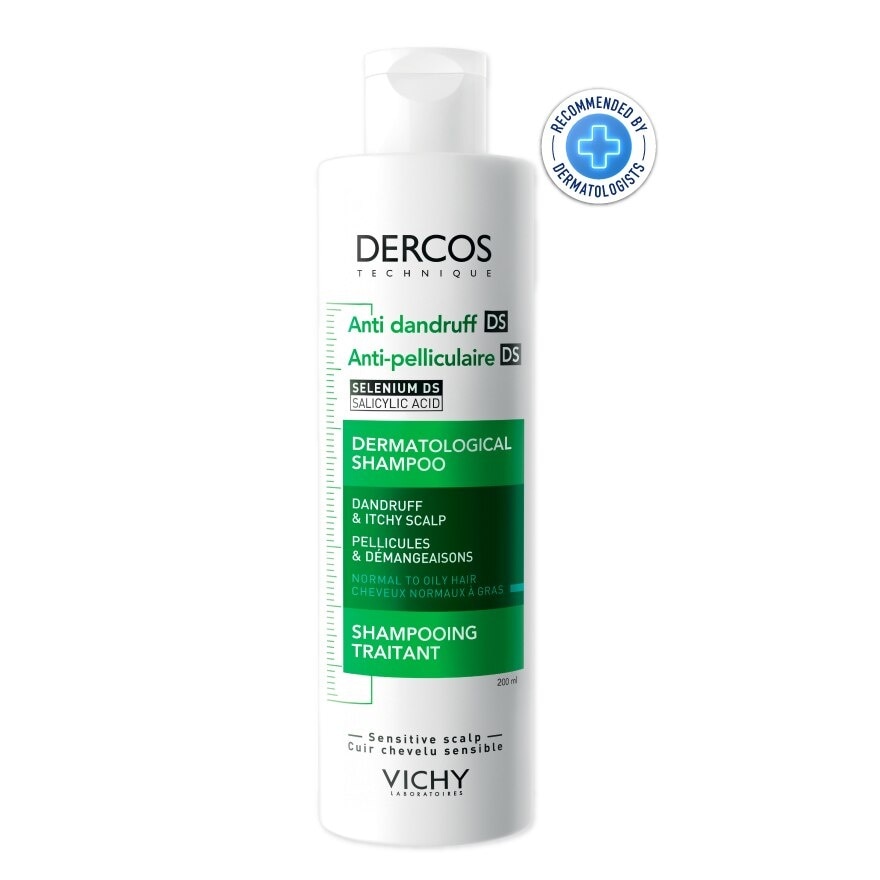 Vichy Dercos Anti-Dandruff Shampoo 200 ml. Normal - Oily Hair