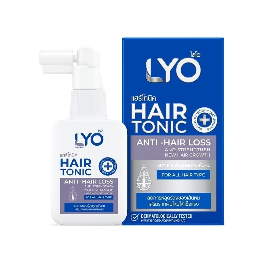 Lyo Hair Tonic Anti-Hair Loss 30 Ml. บำรุงผมร่วง ผมบาง