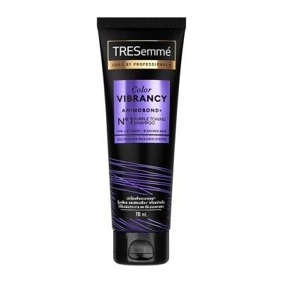 Tresemme Tresemme Shampoo Color Vibrancy Aminobond+ No 1 Purple Toning 70 Ml.