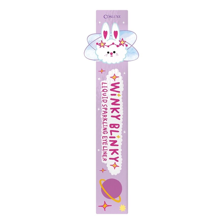 Cosluxe Winky Liquid Sparkling Eyeliner 3g. 02 Amethyst