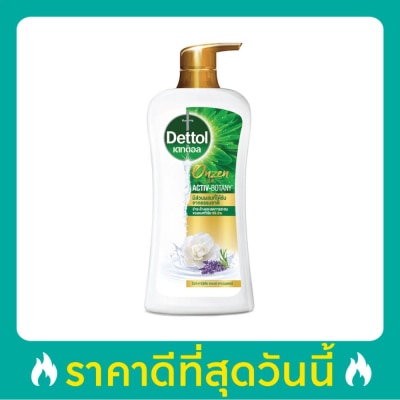 Dettol เดทตอล เจลอาบน้ำ ออนเซ็น แอคทีฟ-โบทานี่ ไวท์ คามีเลีย แอนด์ ลาเวนเดอร์ 450 กรัม