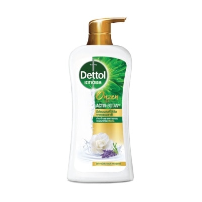 Dettol เดทตอล เจลอาบน้ำ ออนเซ็น แอคทีฟ-โบทานี่ ไวท์ คามีเลีย แอนด์ ลาเวนเดอร์ 450 กรัม