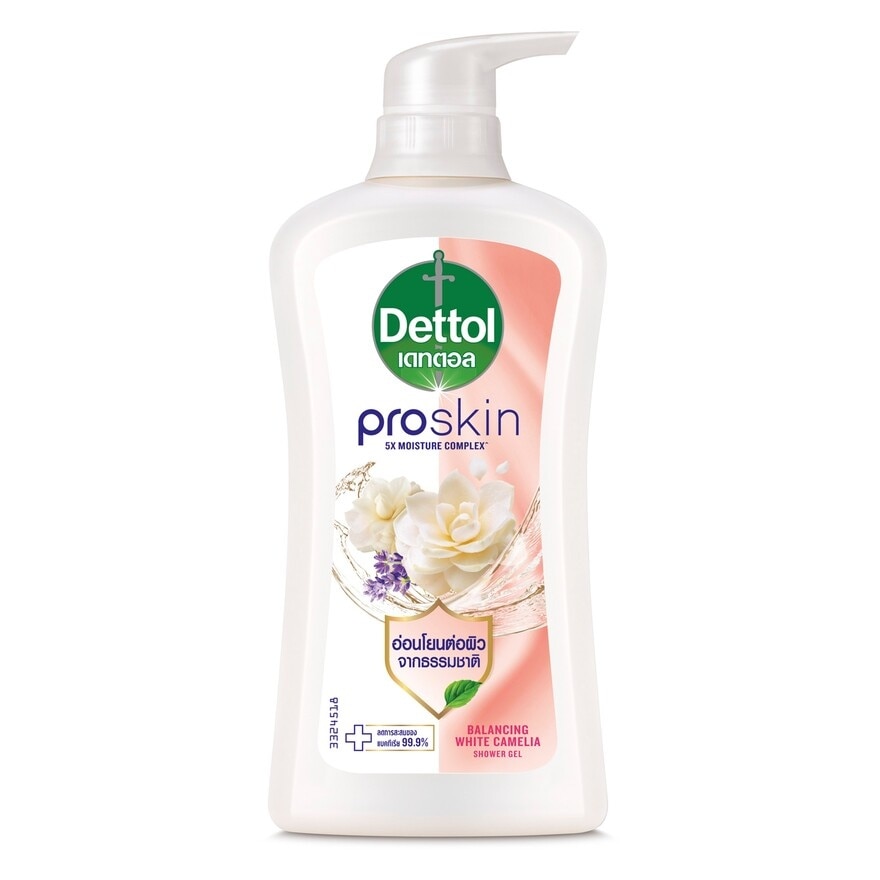 Dettol Shower Gel Onzen Active-Botany White Camelia  Lavender 450 G.