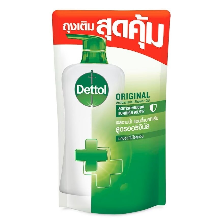 Dettol Shower Gel Antibacterial Original Refill 400 G.